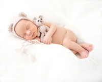 Liam w teddy bear