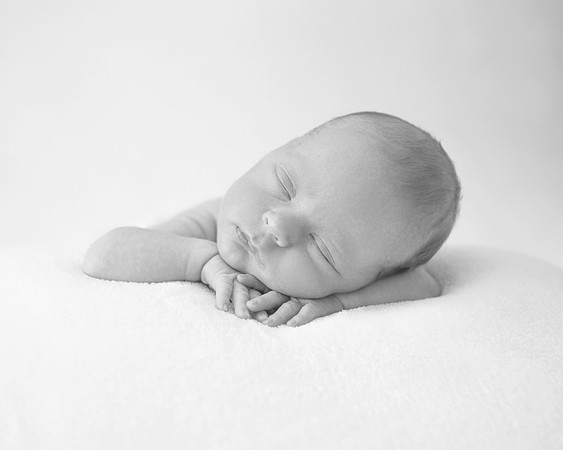 Liam head shot b&w