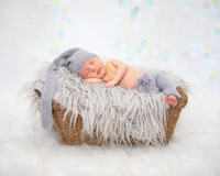 Liam in basket